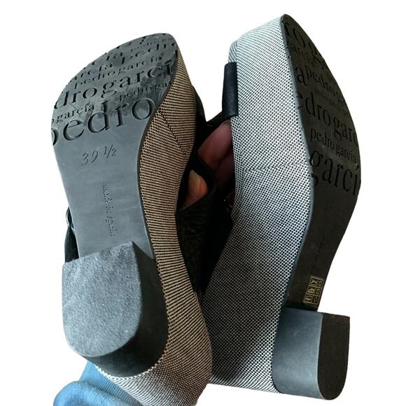 Pedro Garcia Donata wedge platform shoes 39 1/2 - Picture 6 of 8